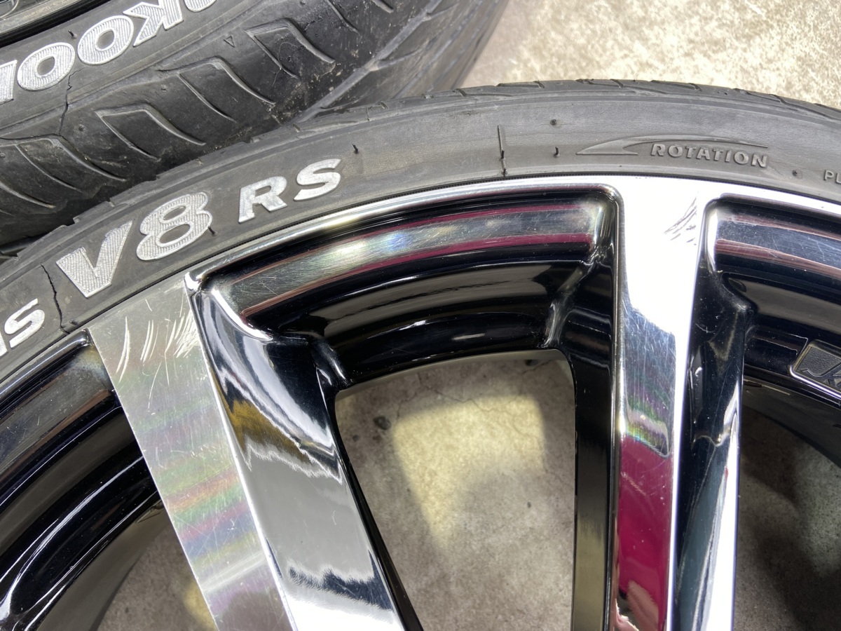 軽自動車用 17インチ 4本 ☆ WEDS クレンツェ ヴィシュヌ EVO 5.5J +45