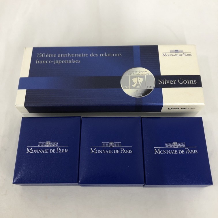 日仏交流150周年 フランス造幣局製 ユーロ銀貨 SILVER 900 Yahoo