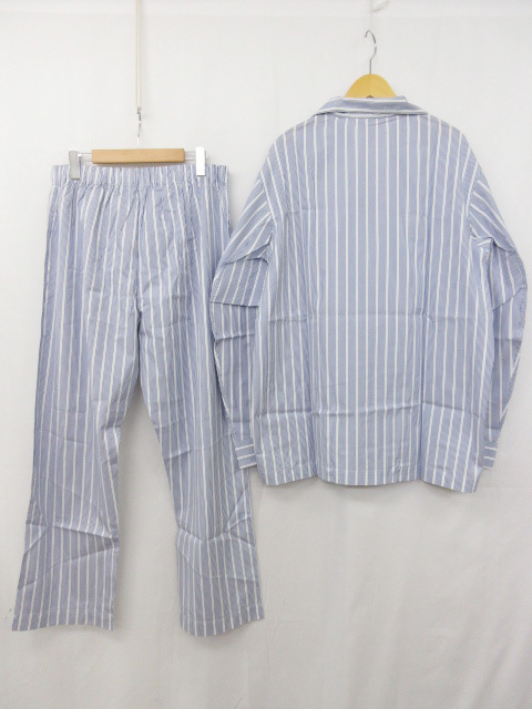 □RR未使用品 【ブリオーニ Brioni】 寝具 パジャマ ルームウェア 
