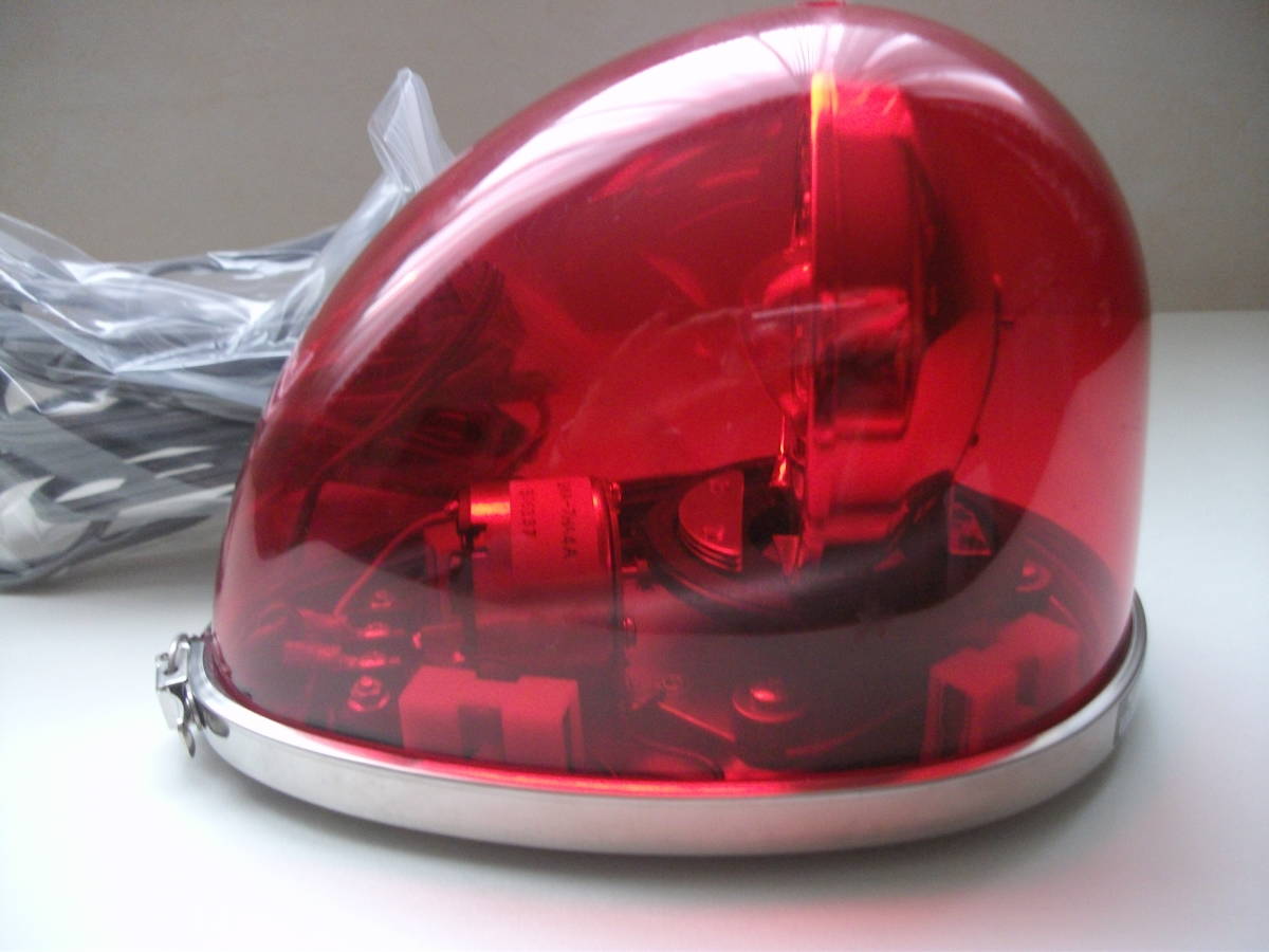PATLITE、パトライト、パトカー、機捜、赤色回転灯、12V,35W，シガー 
