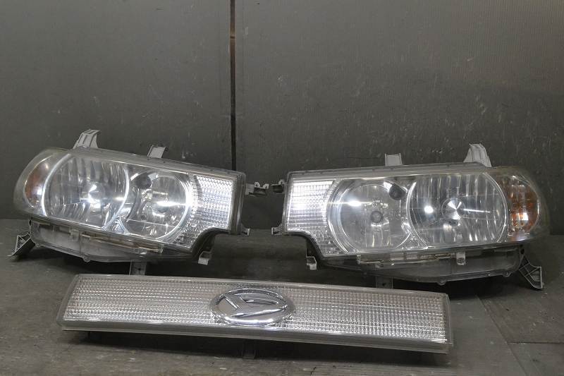 破損なし L350S L360S タント 左右 ヘッドランプ ハロゲン ヘッド