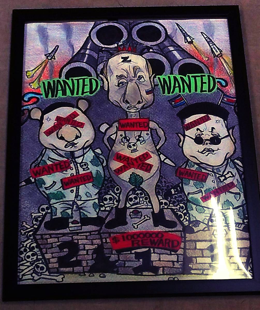 ウクライナ 反戦風刺画 イラスト 手描きイラスト 売買されたオークション情報 Yahooの商品情報をアーカイブ公開 オークファン Aucfan Com