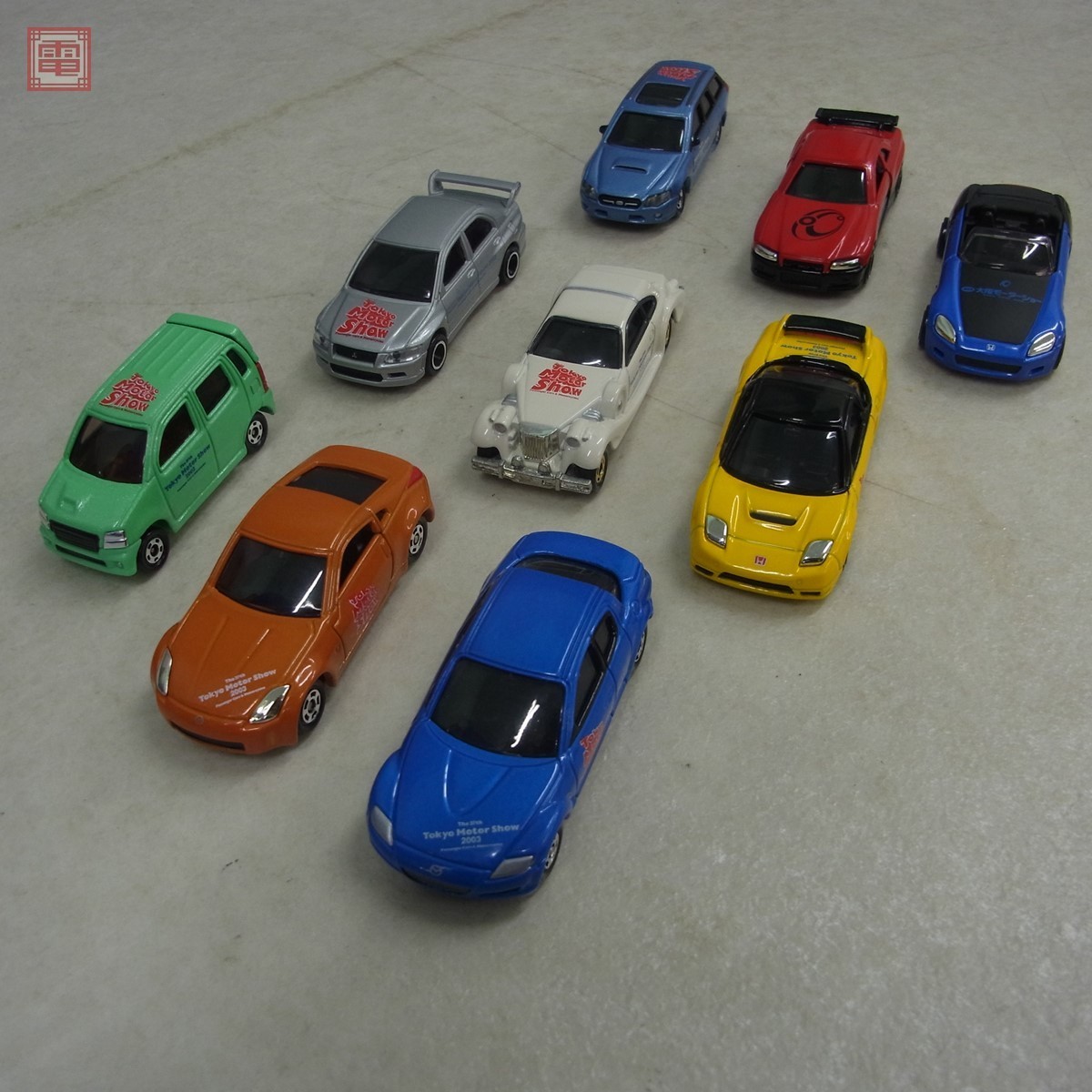 【未使用】トミカ　第2回大阪モーターショー開催記念モデル 10台セット タカラトミー（TAKARA TOMY） 特注トミカ 第2回 大阪モーターショー No
