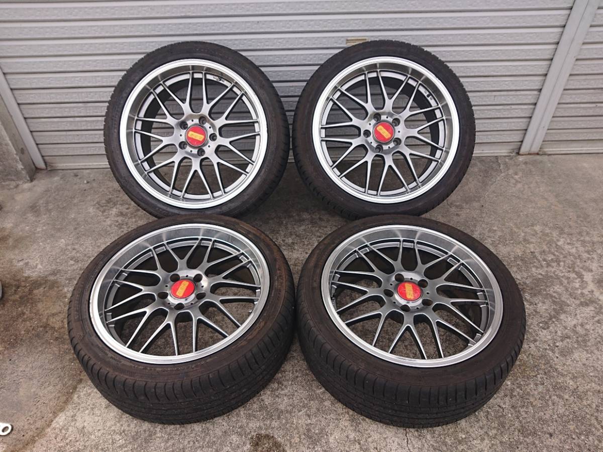 BBS LMタイプ？？ 18×8J+38 9J+38 235/40/18 265/35/18 5穴 PCD114.3 