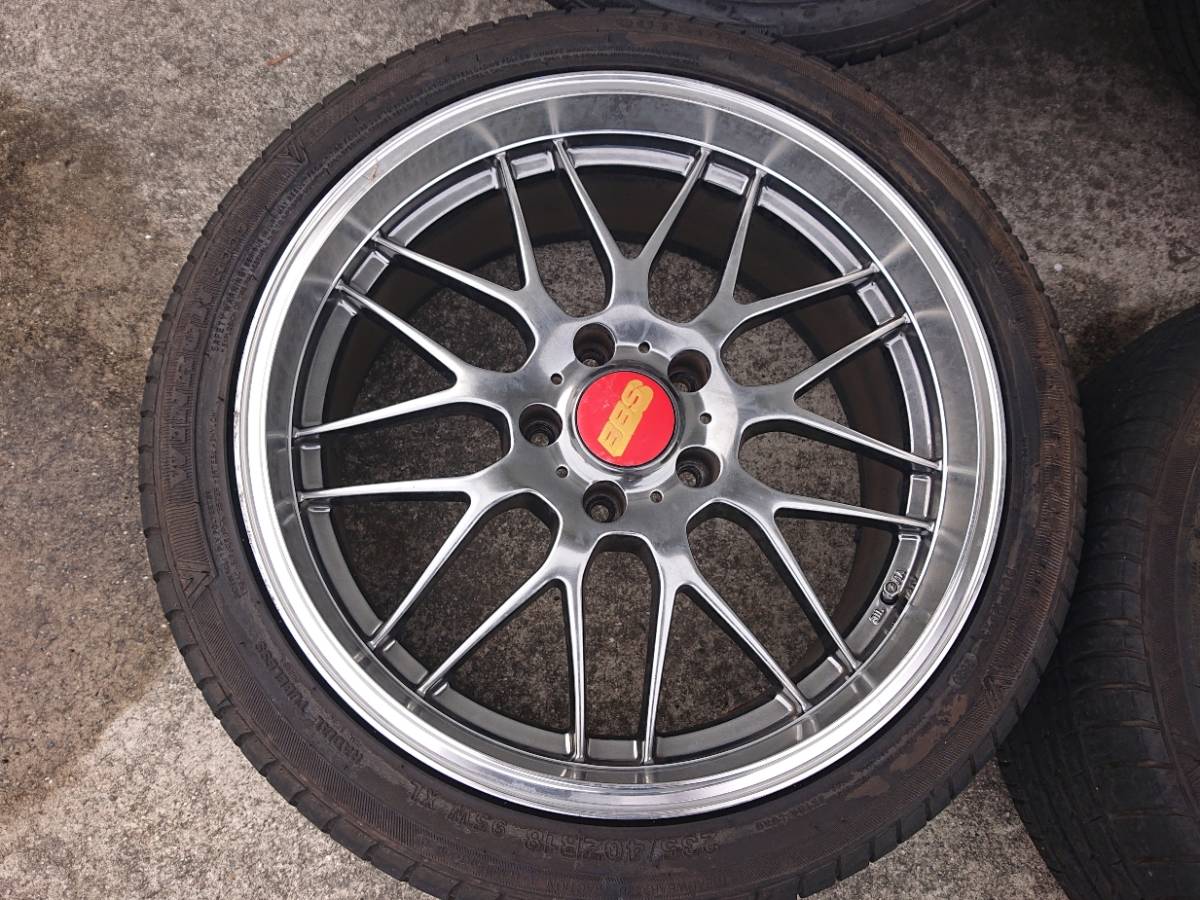 BBS LMタイプ？？ 18×8J+38 9J+38 235/40/18 265/35/18 5穴 PCD114.3 