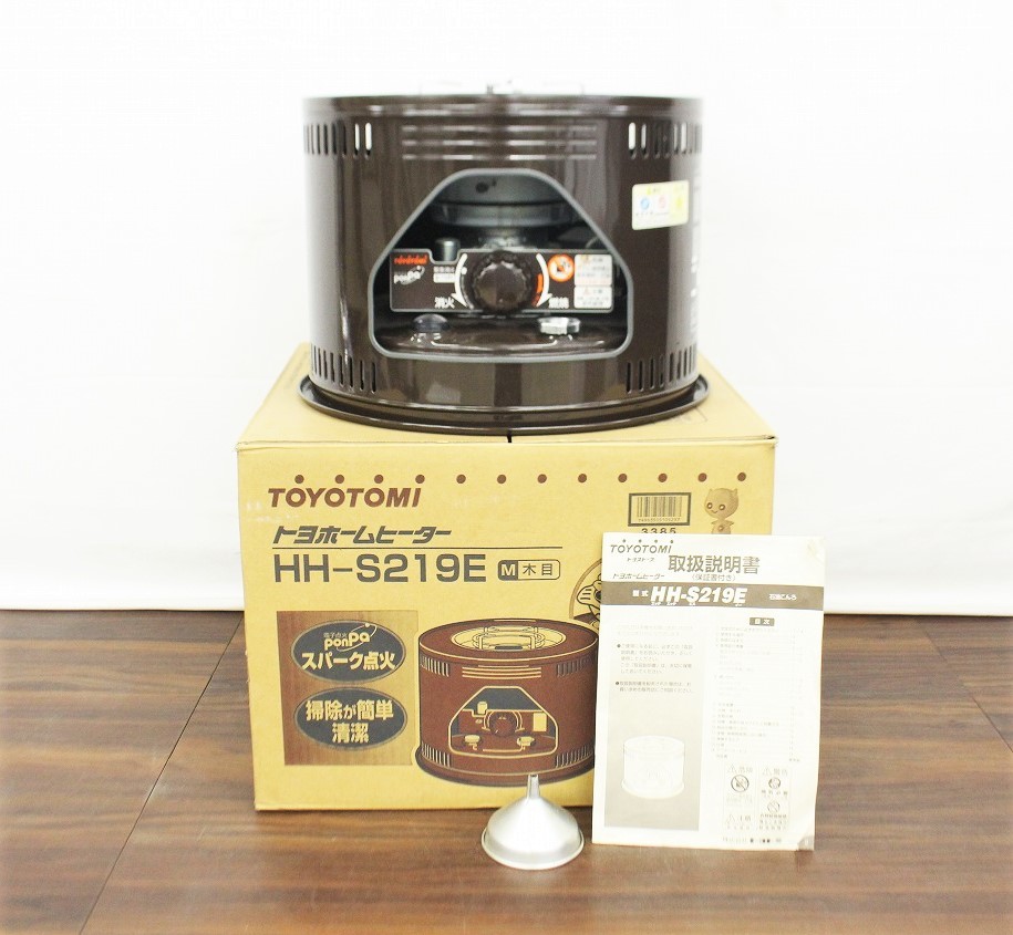 【美品】TOYOTOMI ponpa 石油ストーブ　HH-S219E 美品】TOYOTOMI ponpa 石油ストーブ HH-S219E HH-S219E - トヨトミ