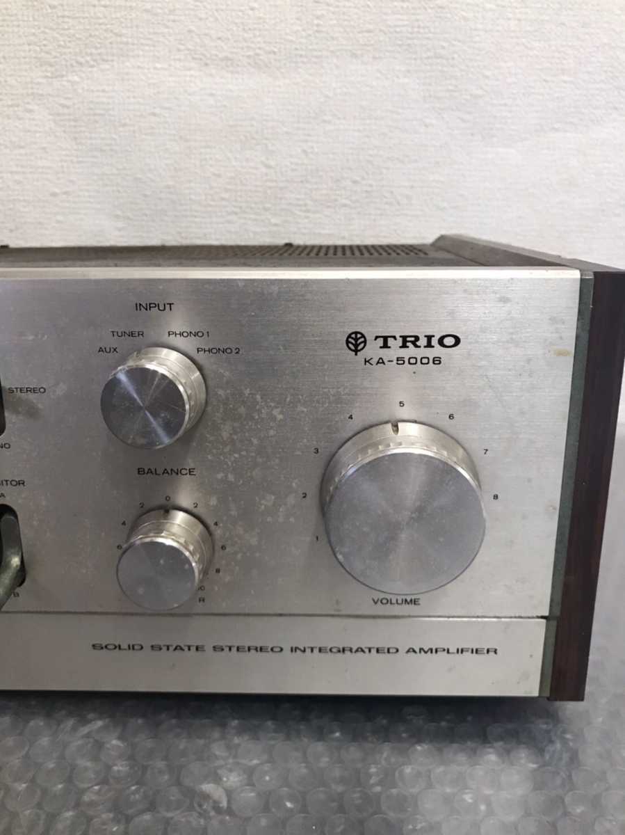 オーディオ機器 【希少】TRIO KA-5006 ステレオアンプ