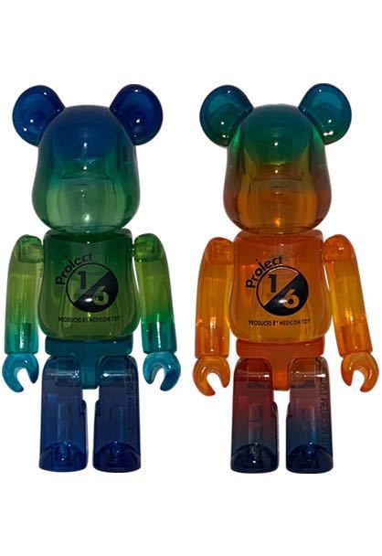 1⁄6計画 CLEAR BE@RBRICK TOY MEDICOM ノベルティGRADATION 公式通販 