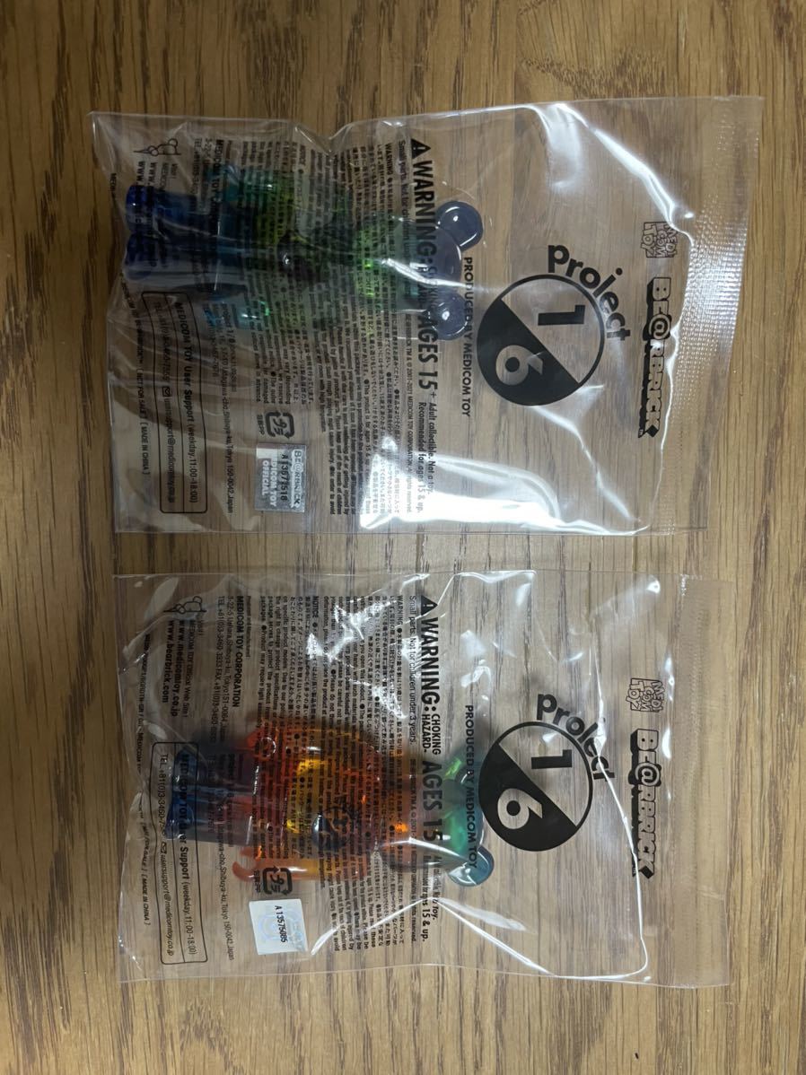 1⁄6計画 CLEAR BE@RBRICK TOY MEDICOM ノベルティGRADATION 公式通販 