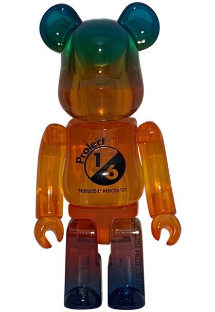 1⁄6計画 CLEAR BE@RBRICK TOY MEDICOM ノベルティGRADATION 公式通販 be@rbrick ノベルティGRADATION CLEAR 100%