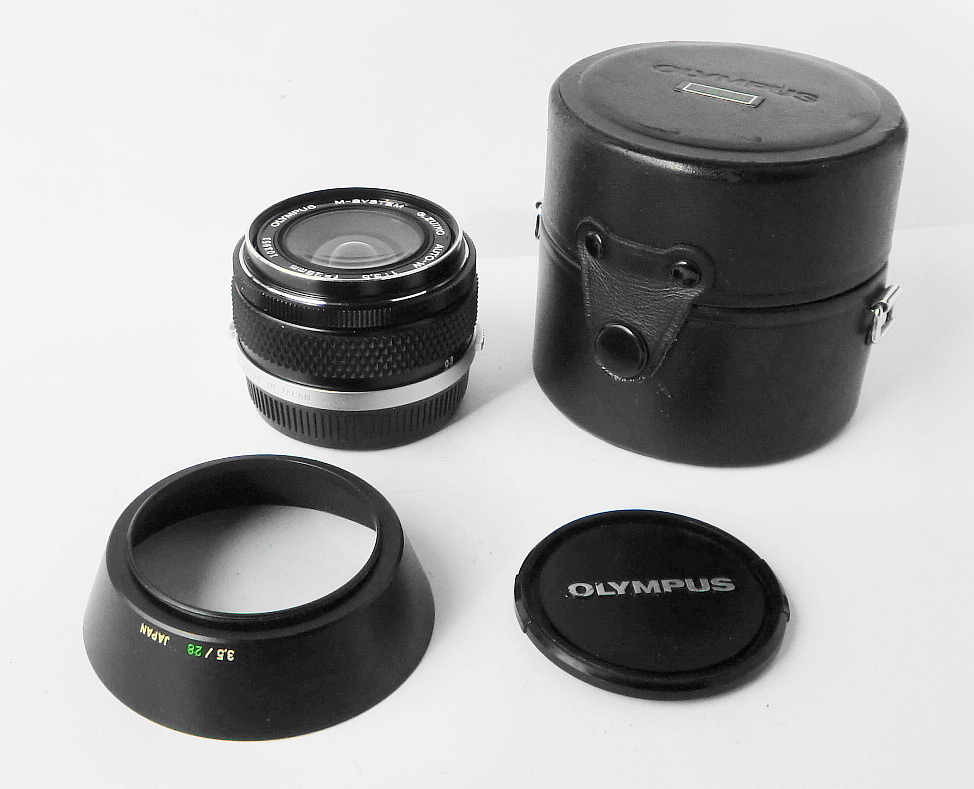 希少です！☆ オリンパス M-SYSTEM ZUIKO AUTO-S 28mm f3.5 （純正