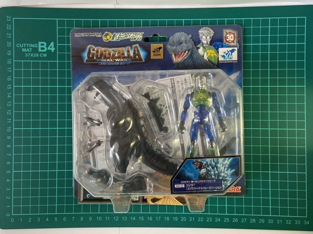【中古】ミクロマン 着ぐるミクロマン「ゴジラ2004」 KM-02 ミクロマン 着ぐるミクロマン「ゴジラ2004」 KM-02☆当時物☆レア
