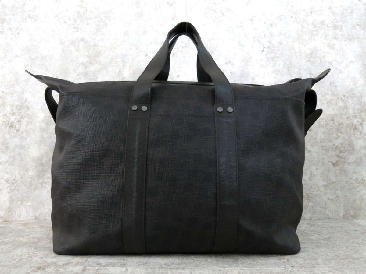 □極美品□dunhill ダンヒル□メンズ□PVC カーフ レザー 本革□2way 