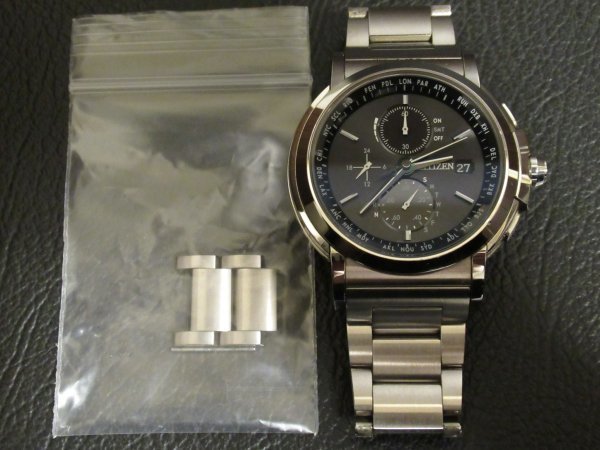 シチズン シリーズエイト エコドライブ Siries8 807 AT8080-52E 美品 