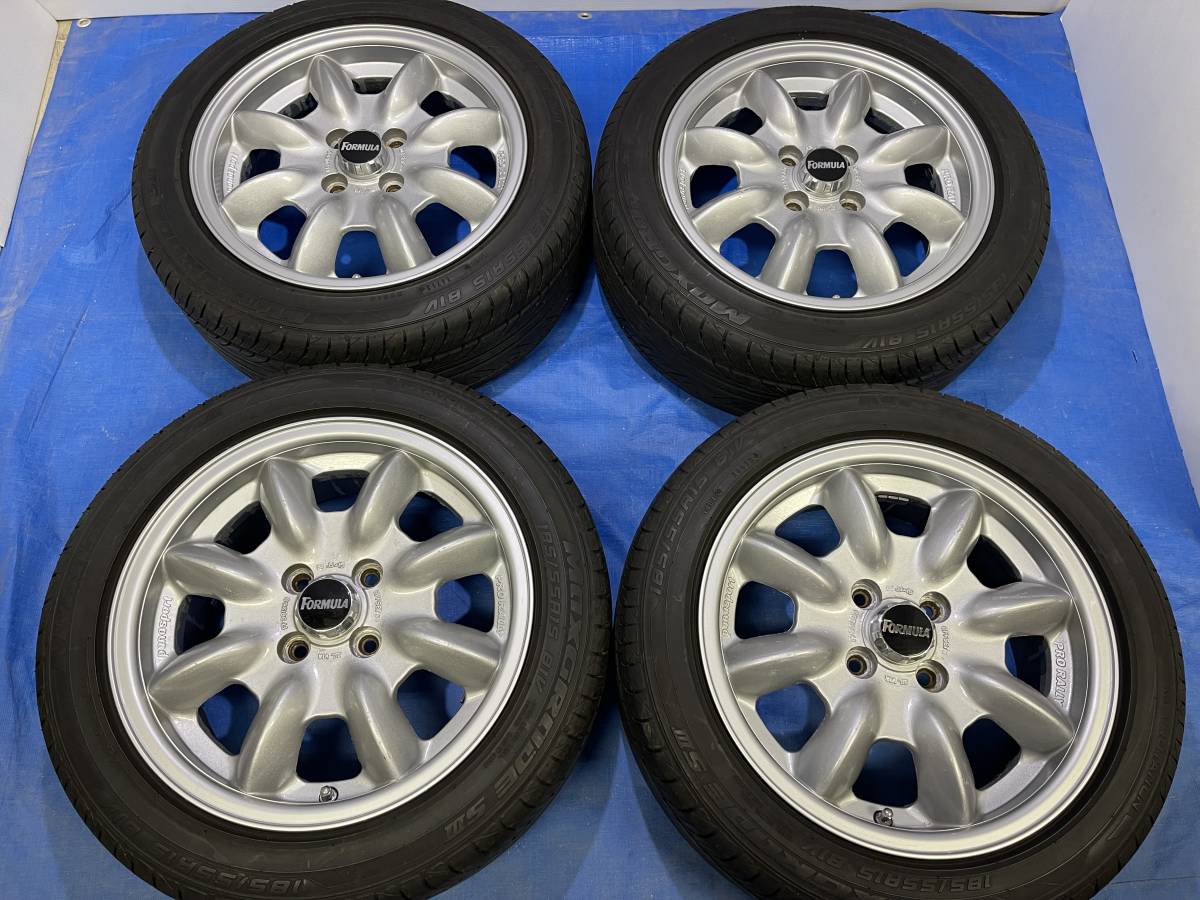 □美品パナスポーツプロラリーフォーミュラ1エイトスポーク15x6.5J+ 