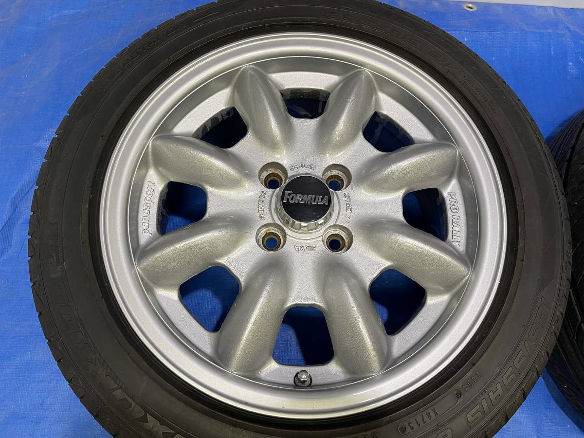 □美品パナスポーツプロラリーフォーミュラ1エイトスポーク15x6.5J+ 