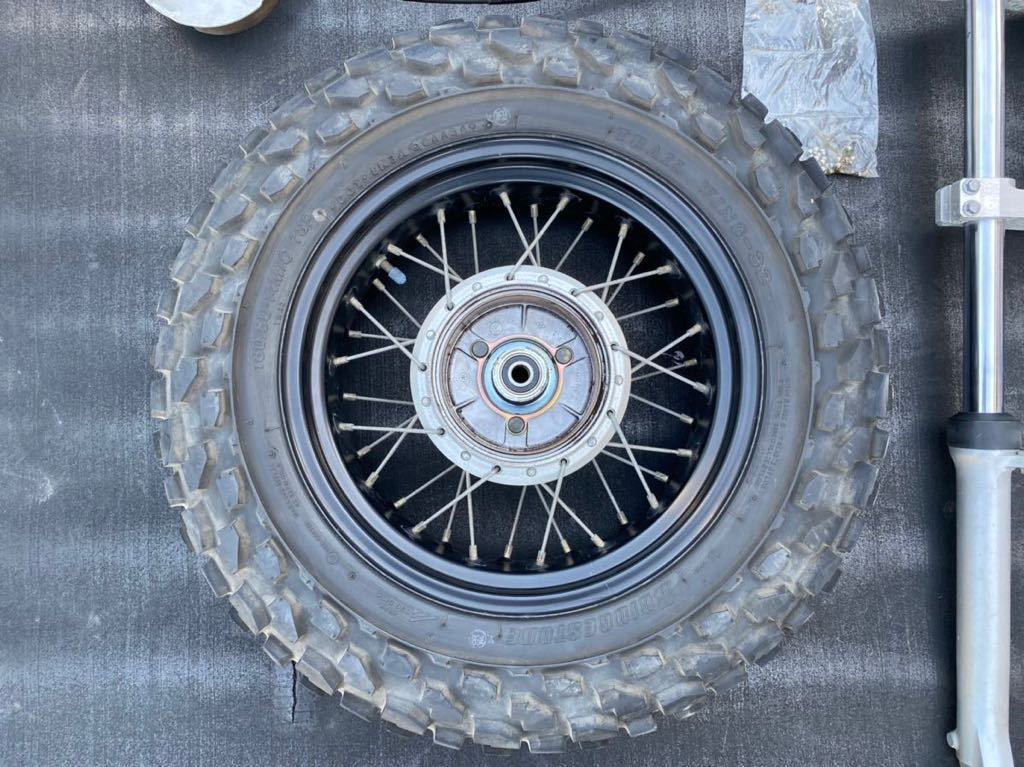 貴重 ヤマハ TW200 ビッグフットキット ワイドホイール 太足 ファット
