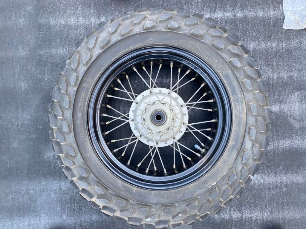 貴重 ヤマハ TW200 ビッグフットキット ワイドホイール 太足 ファット