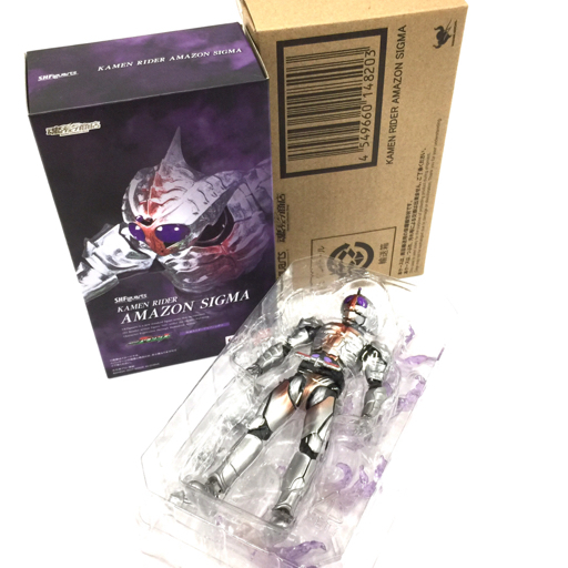 赤字超特価，大得価 バンダイ S.H.Figuarts 仮面ライダーアマゾンシグマ 魂ウェブ商店限定 フィギュア ホビー 玩具 保存箱付き BANDAI(仮面ライダーアマゾン)｜売買されたオークション情報、yahooの商品情報をアーカ 仮面ライダーアマゾン