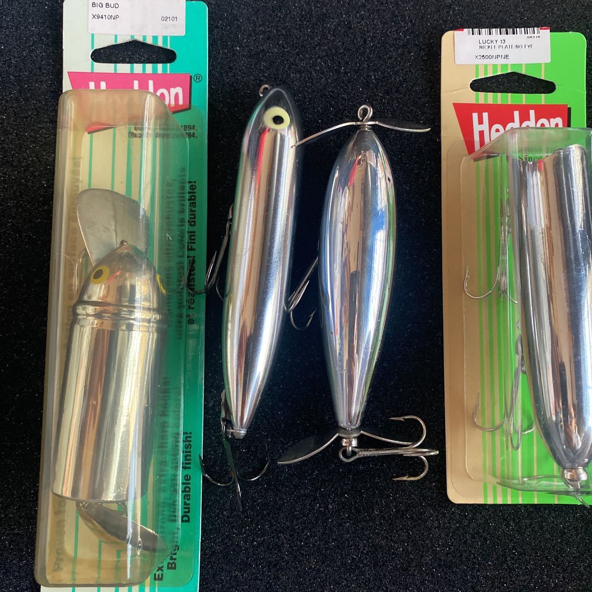 HEDDON へドン メッキカラー各種 オリザラ 211 ビッグバド ラッキー13