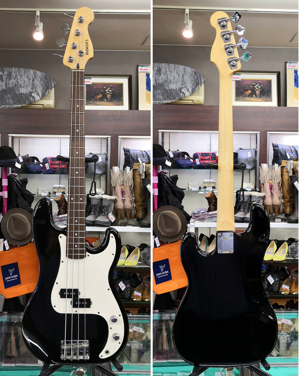 入門機 BUSKER'S/バスカーズ エレキベース BPB BK ブラック