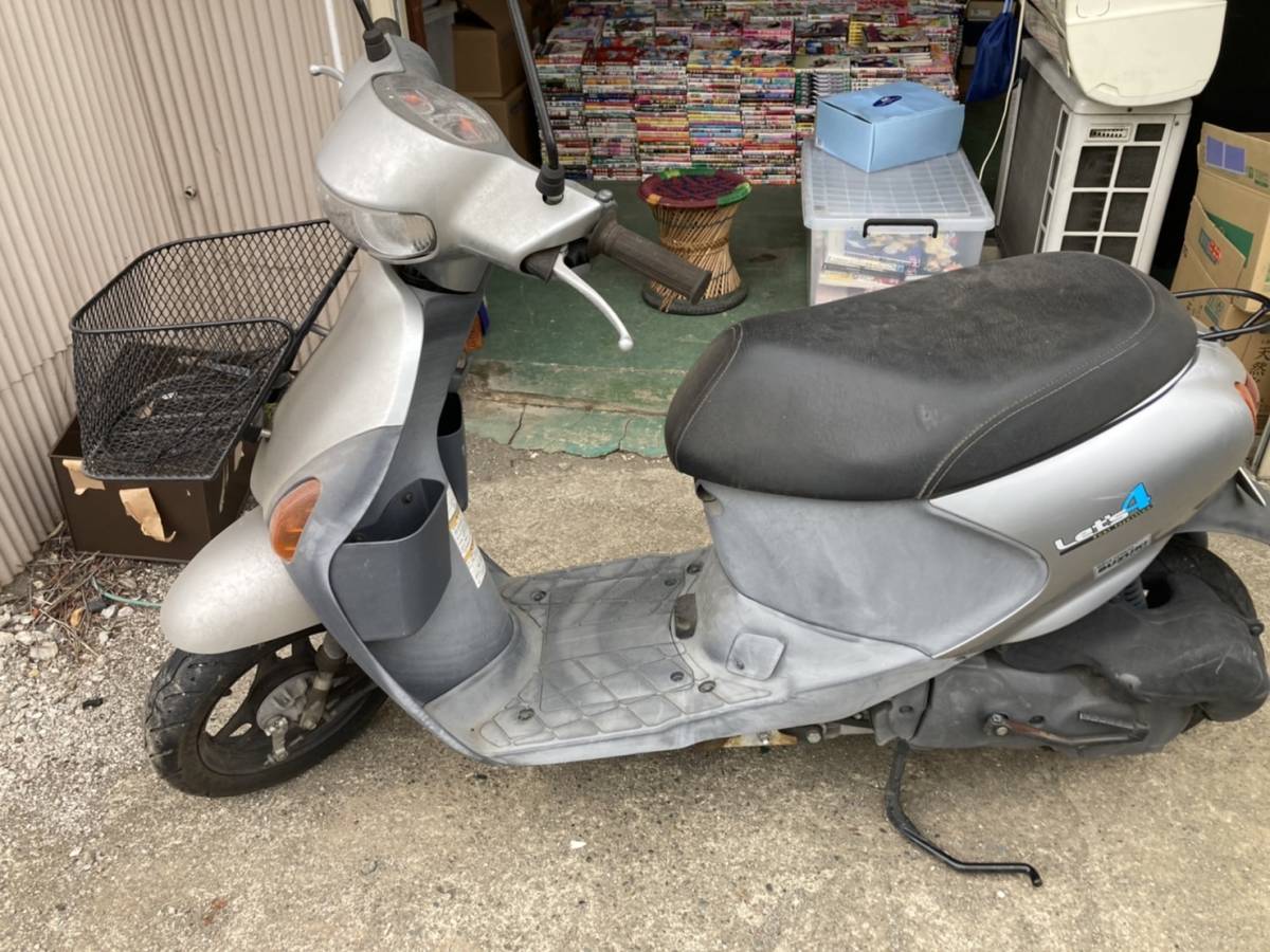 SUZUKI スズキ レッツ4 CA45A 原付バイク ジャンク 平成23年 埼玉県 
