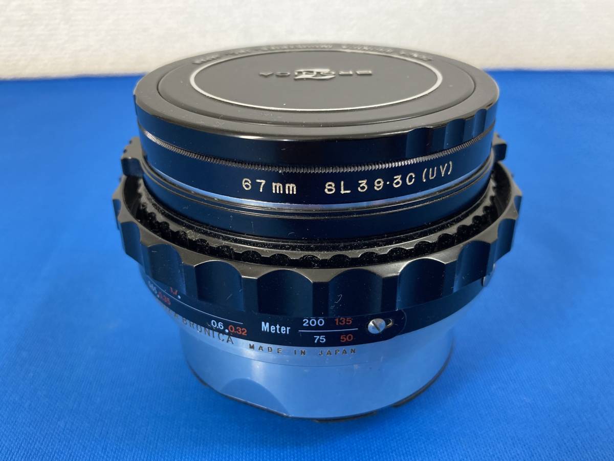 ニコン Nikon NIKKOR-P 1:2.8 f=75mm ゼンザブロニカ用 動作未確認