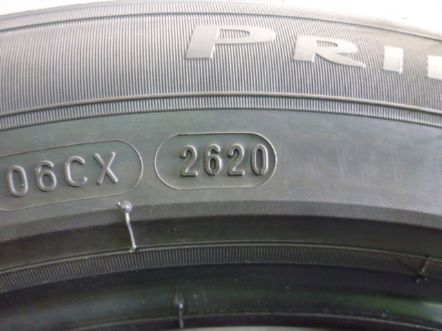 ☆新車外し ミシュラン PRIMACY 3ST 215/55R17 新型 カムリ 純正 