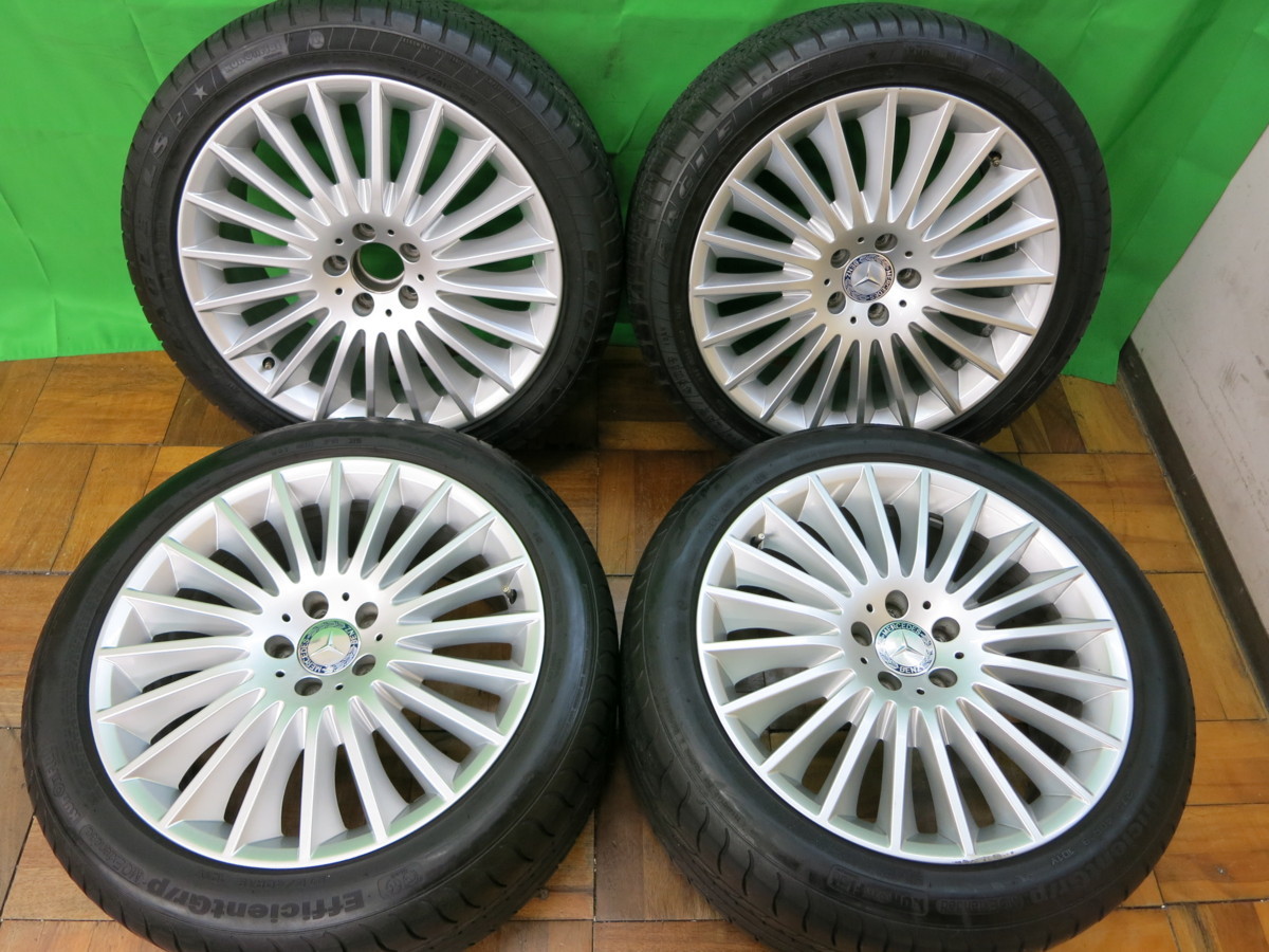 バリ溝！☆ベンツ Cクラス W205 純正 AMG 225/45R18 95Y MOE