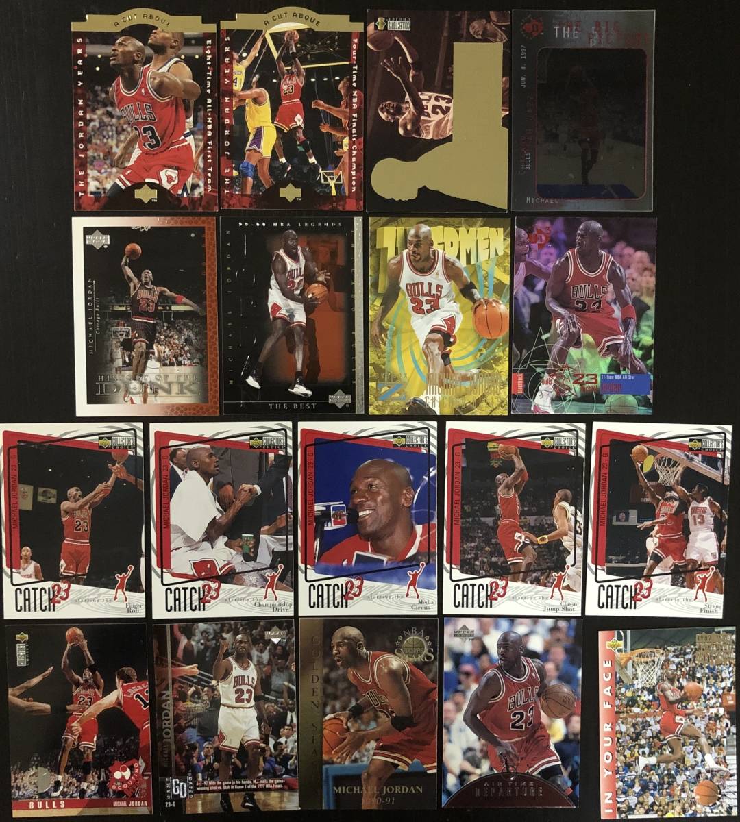 【限定セール，HOT】 90年代 Upper Deck Skybox Topps Michael Jordan マイケル ジョーダン 18枚セット Chicago Bulls(Upper Deck)｜売買されたオークション情報、yahooの商品情報をアーカイブ公開 - オークファン Upper Deck