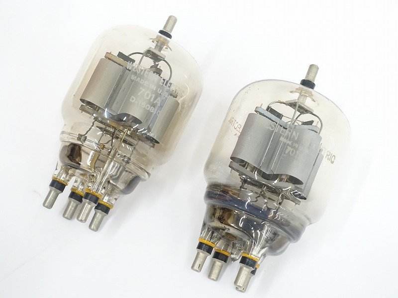  Western Electric 701A 真空管2本 ウエスタンエレクトリック 011238019Jm(真空管)｜売買されたオークション情報、yahooの商品情報をアーカイブ公開 - オークファン 真空管