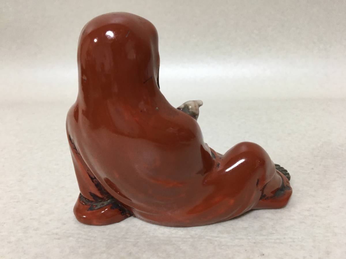 810】達磨大師 達磨 だるま 陶磁器 高さ9.5cm 置物 縁起物 【公式通販】