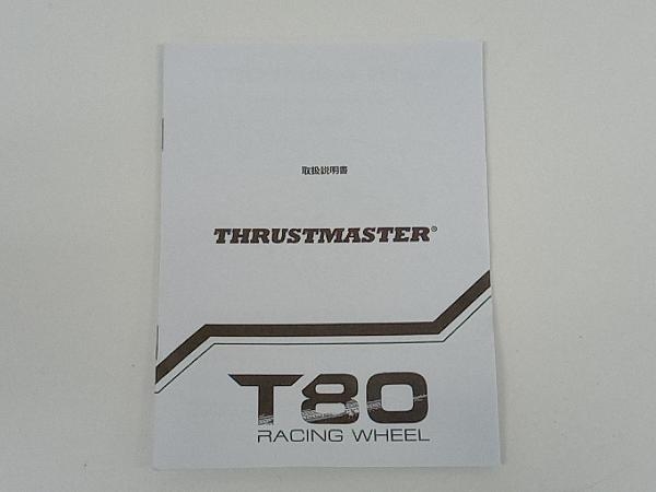 T80 Thrustmaster - Wheel Racing THRUSTMASTER ハンドルコントローラー for メルカリ スラストマスター Ferrari レーシングホイールコントローラー GTB 0 Edition ドライブゲームコントローラー未使用品