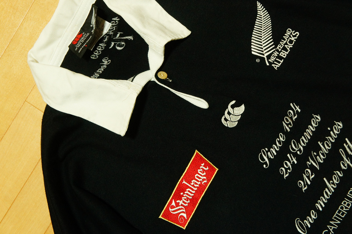 中古】カンタベリー ラグビー ニュージーランド代表 オールブラックス