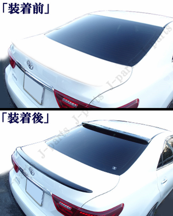 マークX 0 135系 GRX 1 前期後期共通 オプションタイプ 純正 トヨタ リアルーフスポイラーGRX130 ABS カーボン調 MARKX | GRX130 GRX130マークX前期・中期・後期並べて解説してみた！！マークX専門店