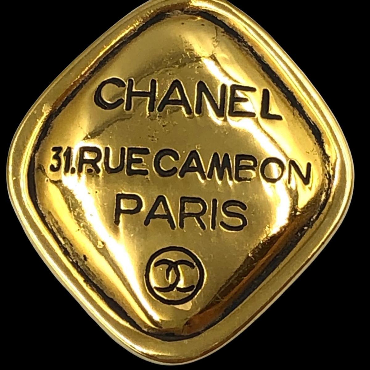 1円 CHANEL シャネル 31.RUE CAMBON カンボン スクエア チェーン 