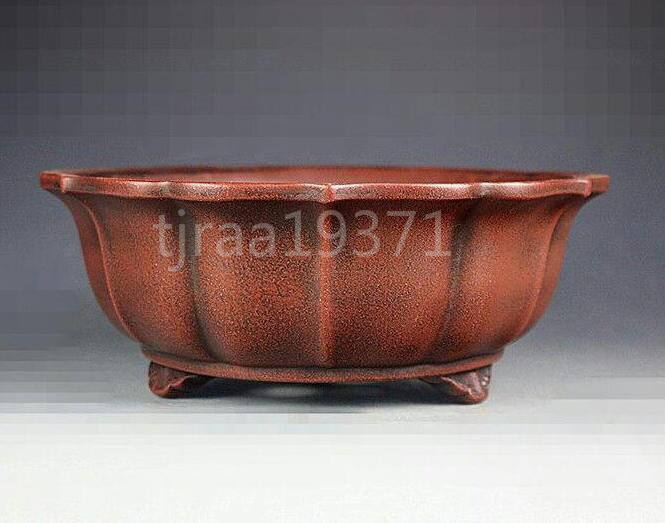 多肉植物鉢 紫砂鉢 盆栽鉢 植木鉢 小品盆栽鉢 大品盆栽鉢 H01-紫砂の鉢 盆栽鉢 植木鉢 多肉植物鉢 宜興紅清セメント 【公式通販】
