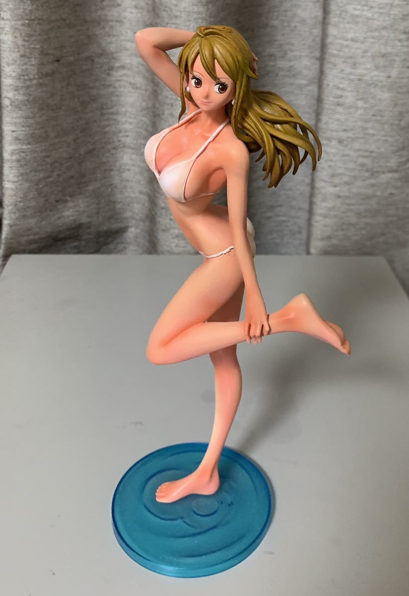 セール，限定SALE リペイント品 ワンピース GLITTER&GLAMOURS COLOR WALK STYLE NAMI ナミ フィギュア レアカラーVer.(ナミ)｜売買されたオークション情報、yahooの商品情報をアーカイブ公開 - オークファン ナミ
