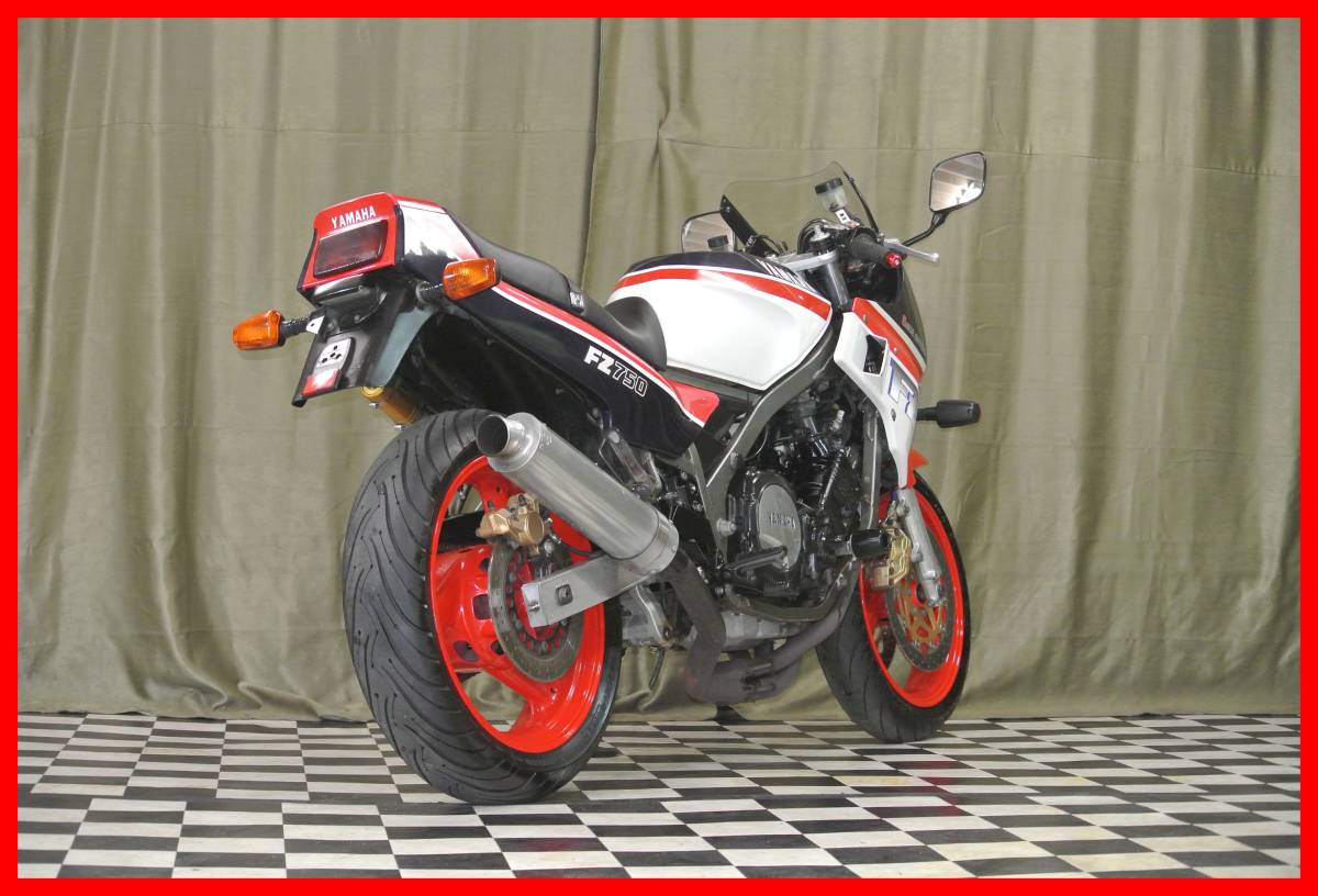 希少綺麗最強スポーツ！ 『 FZ750 初期型 改 』 実動車 型式 1FM  