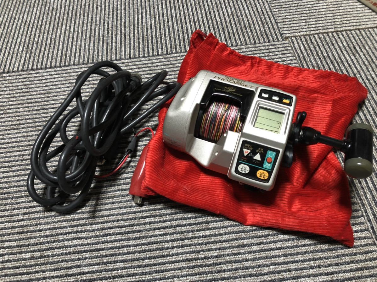 フィッシング RYOBI AD電動80 SUPER PROTARGET電動リール