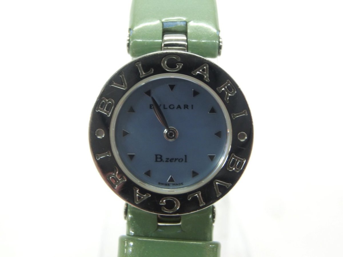 O-0418】BVLGARI ブルガリ B-Zero1 BZ22S ビーゼロワン ブルーシェル 