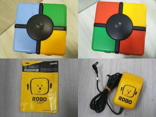 希少SANYO ROBO-01 ステレオカセットプレーヤー 取説有 レトロ
