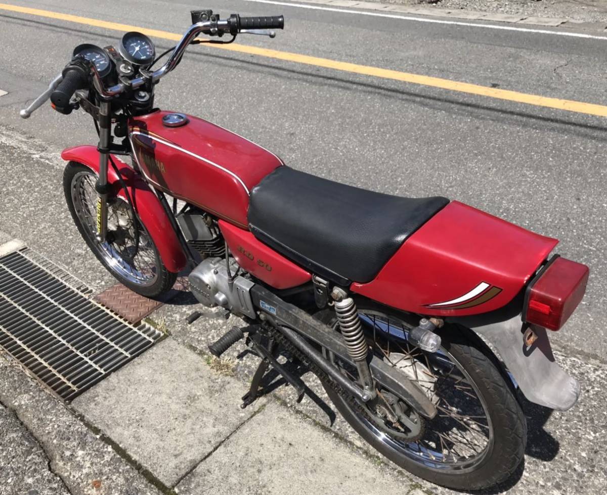 Yamaha RD50  ヤマハ 空冷 2st ヤマハRD50 2U2 空冷2スト6.3PS エンジン始動書類付RZ GT FX FT GR DT