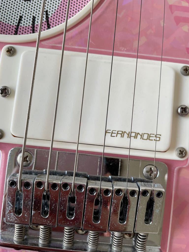 FERNANDES Hello Kittyエレキギター 【音出し確認済み】_6