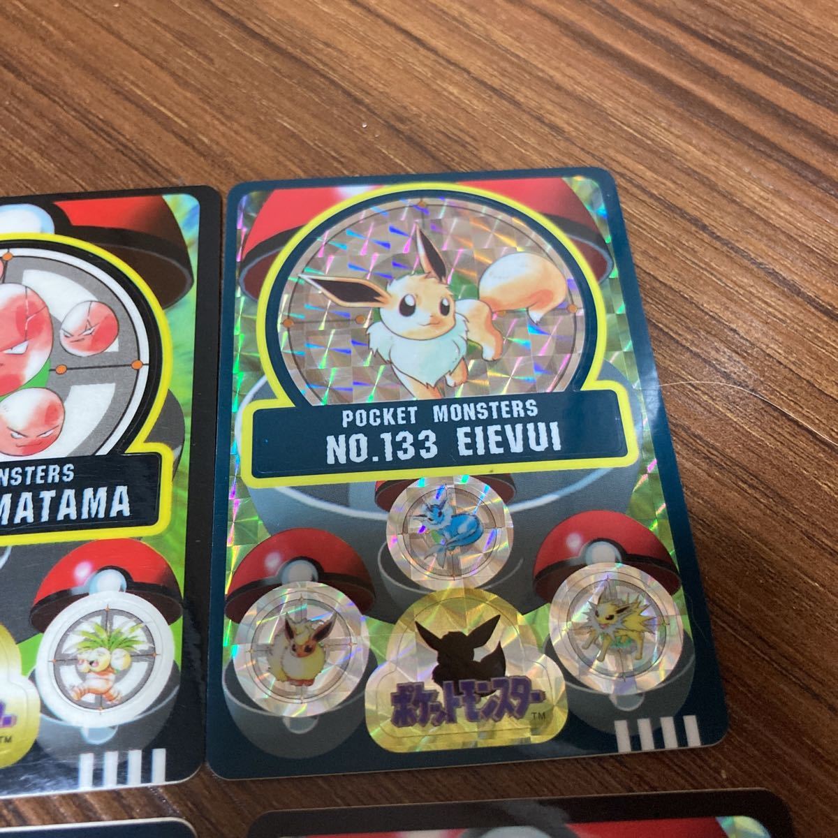 ポケットモンスター カードダス シールダス 初期 希少 イーブイ