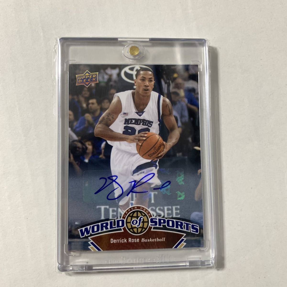 安い，品質保証 【レア 希少】NBA UD Derrick rose rookie auto 