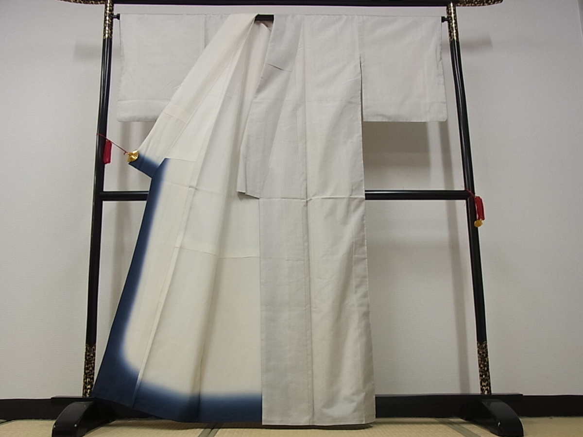 着物屋こころ□本場大島紬 白大島 正絹 逸品 ay1309 【公式通販】