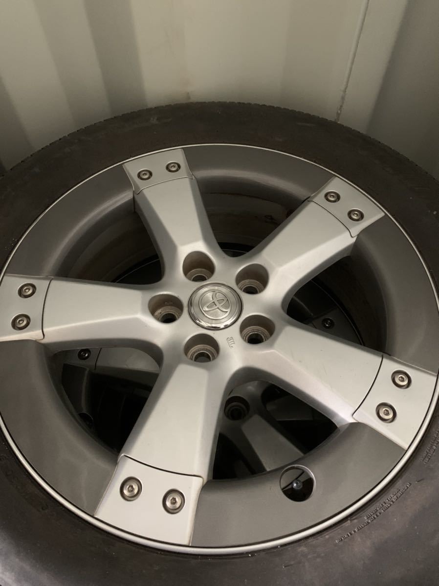 999】ハリアーハイブリッド 30系 純正 235/55R18 TS トヨタ ハリアー