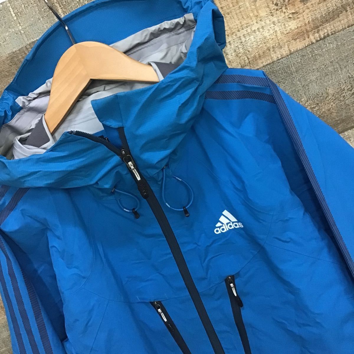 アディダス テレックスフェザージャケット 中古 GORE-TEX Mサイズ 登山 