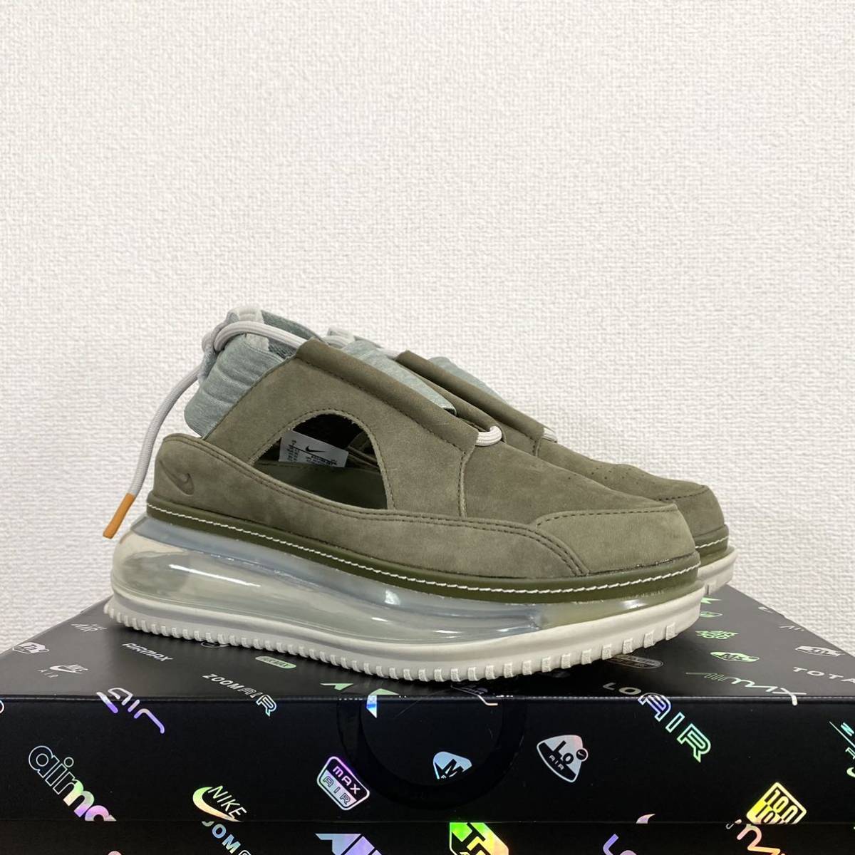 希少美品 NIKE AIR MAX FF 720 24cm オリーブ ナイキエアマックス 
